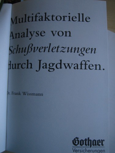Schussverletzungen durch