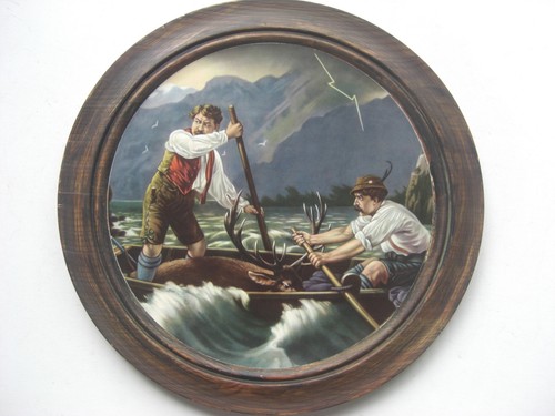 Große alte schützenscheibe - große,